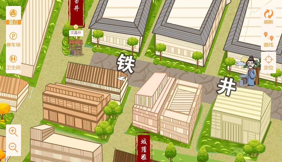 王下乡智慧景区：手绘地图与语音导览的完美融合